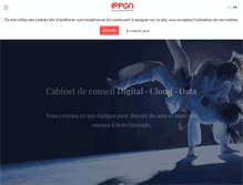 Tablet Screenshot of ippon.fr